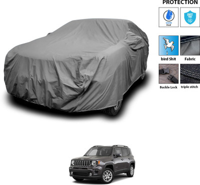 GOSHIV-car and bike accessories Car Cover For Jeep Renegade (With Mirror Pockets)(Grey)