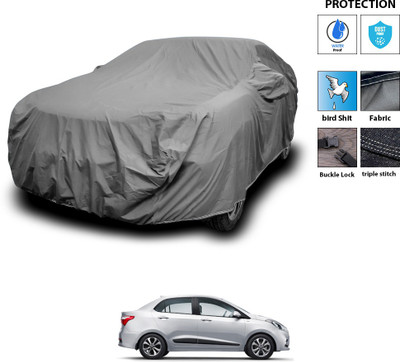 PAGORA Car Cover For Hyundai Xcent (With Mirror Pockets)(Grey)