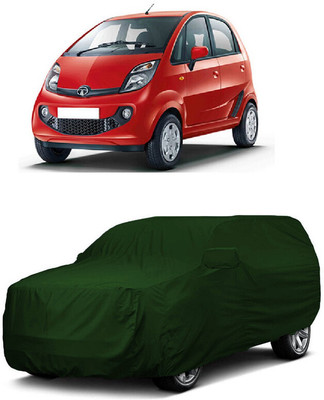 ANTOFY Car Cover For Tata Nano XT (With Mirror Pockets)(Green)