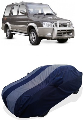Coxtor Car Cover For ICML Extreme Winner CRDFi AC M Stg 9Seater BSIV (With Mirror Pockets)(Grey)