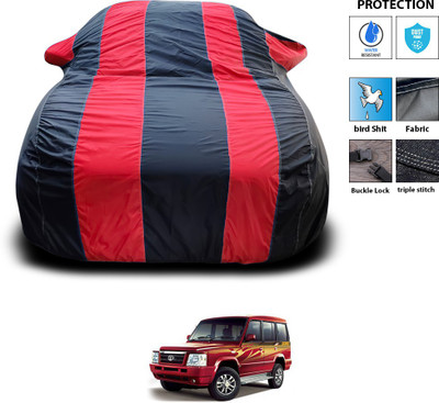 PAGORA Car Cover For Tata Sumo Gold (With Mirror Pockets)(Red)