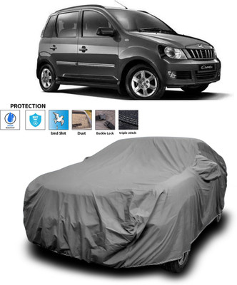 PAGORA Car Cover For Mahindra Quanto (With Mirror Pockets)(Grey)
