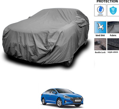 PAGORA Car Cover For Hyundai Elantra (With Mirror Pockets)(Grey)