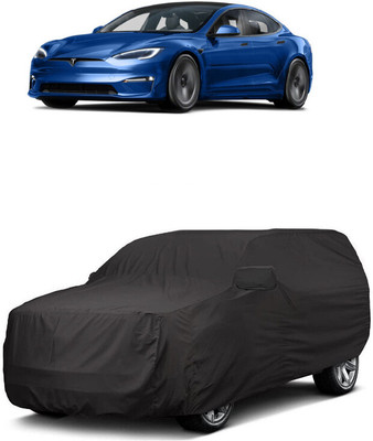 ANTOFY Car Cover For Tesla Model X Electric(Battery) (With Mirror Pockets)(Grey)