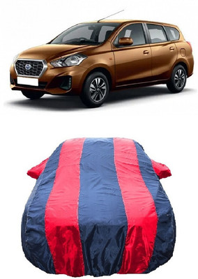 Wegather Car Cover For Datsun Go Plus A Option Petrol (With Mirror Pockets)(Red)