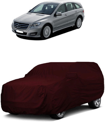 ANTOFY Car Cover For Mercedes Benz R-Class 350 CDI Matic (With Mirror Pockets)(Maroon)