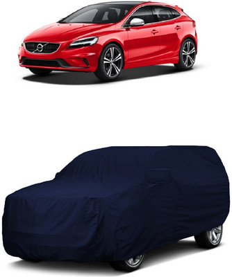 ANTOFY Car Cover For Volvo V40 D3 R-Design (With Mirror Pockets)(Blue)