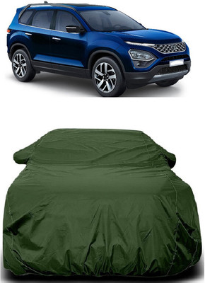 Autoprime Car Cover For Tata Safari (With Mirror Pockets)(Green)
