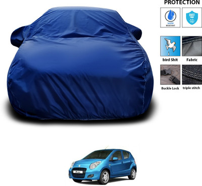PAGORA Car Cover For Maruti Suzuki Alto 800 (With Mirror Pockets)(Blue)