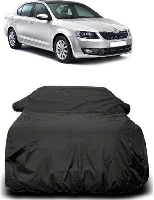 Autoprime Car Cover For Skoda Octavia 1.8 TSI AT Style Petrol (With Mirror Pockets)(Grey)