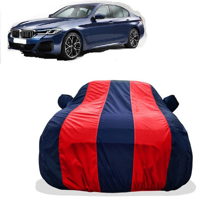 Tricway Car Cover For BMW 5 Series 530i M Sport Petrol (With Mirror Pockets)(Red)