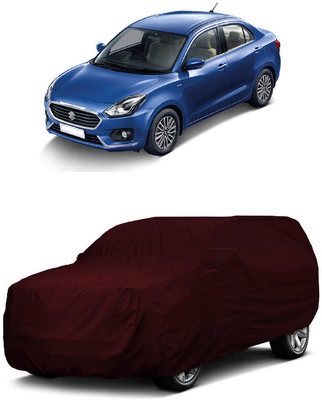 ANTOFY Car Cover For Maruti Suzuki Swift Dzire 1.2L (With Mirror Pockets)(Maroon)
