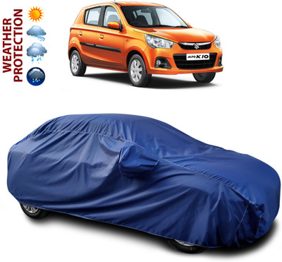 CODOKI Car Cover For Maruti Suzuki A-Star (With Mirror Pockets)(Blue)