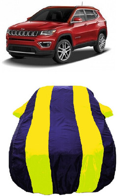 Wegather Car Cover For Jeep Compass 2.0 Limited Option 4X4 (With Mirror Pockets)(Yellow)