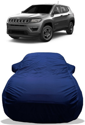 Wegather Car Cover For Jeep Compass 2.0 Bedrock (With Mirror Pockets)(Blue)