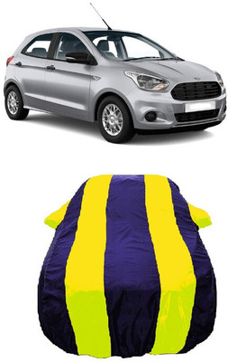 Wegather Car Cover For Ford Figo 1.2P Titanium MT (With Mirror Pockets)(Yellow)