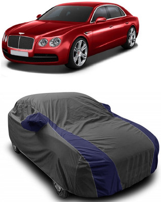ANTOFY Car Cover For Bentley Flying Spur V8 Petrol (With Mirror Pockets)(Grey, Blue)