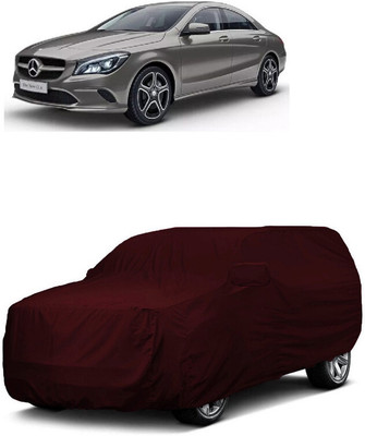 ANTOFY Car Cover For Mercedes Benz CLA Urban Sport 200 Petrol (With Mirror Pockets)(Maroon)