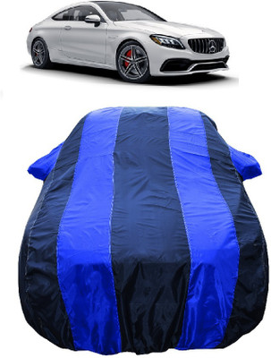 Wegather Car Cover For Mercedes Benz C-Class C 63 S AMG (With Mirror Pockets)(Blue)