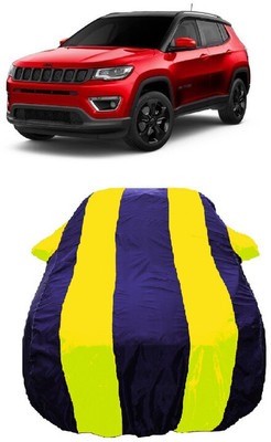 Wegather Car Cover For Jeep Compass 2.0 Longitude Option Diesel (With Mirror Pockets)(Yellow)