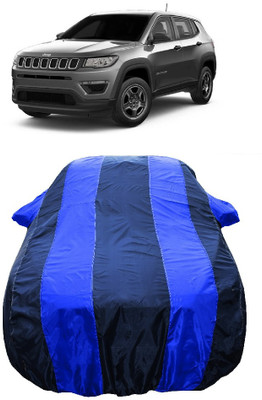 Wegather Car Cover For Jeep Compass 2.0 Bedrock (With Mirror Pockets)(Blue)