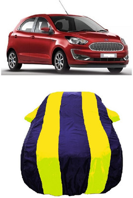 Wegather Car Cover For Ford Figo Ambiente Diesel (With Mirror Pockets)(Yellow)