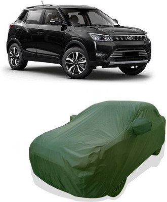 Tricway Car Cover For Mahindra XUV300 W6 AMT Diesel (With Mirror Pockets)(Green)