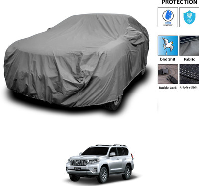 PAGORA Car Cover For Toyota Prado (With Mirror Pockets)(Grey)