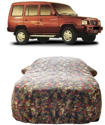 Wegather Car Cover For Tata Spacio (With Mirror Pockets)(Multicolor)
