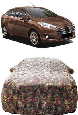 Wegather Car Cover For Ford Fiesta EX (With Mirror Pockets)(Multicolor)