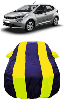 Wegather Car Cover For Tata Altroz XT Diesel (With Mirror Pockets)(Yellow)