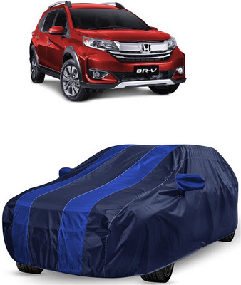 ANTOFY Car Cover For Honda BRV (With Mirror Pockets)(Blue, Blue)