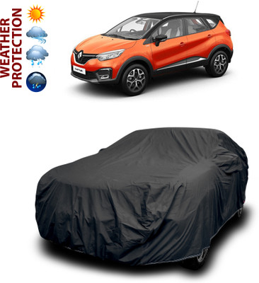 PAGORA Car Cover For Renault Captur (With Mirror Pockets)(Black)