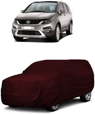 ANTOFY Car Cover For Tata Hexa XT Diesel (With Mirror Pockets)(Maroon)