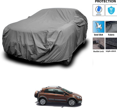 CODOKI Car Cover For Fiat Avventura (With Mirror Pockets)(Grey)