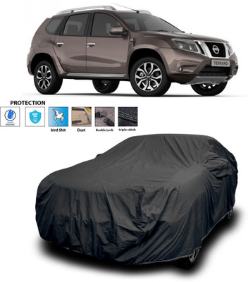 PAGORA Car Cover For Nissan Terrano (With Mirror Pockets)(Black)