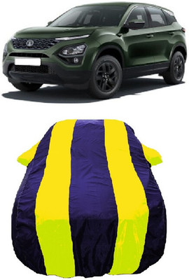 Wegather Car Cover For Tata Harrier XZ (With Mirror Pockets)(Yellow)