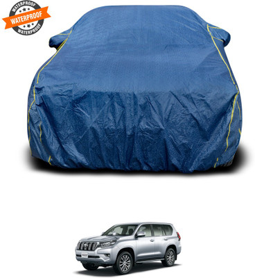 PAGORA Car Cover For Toyota Land Cruiser Prado (With Mirror Pockets)(Blue)