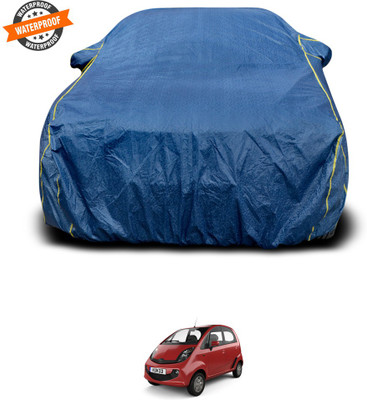 CODOKI Car Cover For Tata Nano Genx (With Mirror Pockets)(Blue)