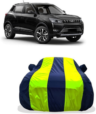 Tricway Car Cover For Mahindra XUV300 W6 AMT Diesel (With Mirror Pockets)(Yellow)