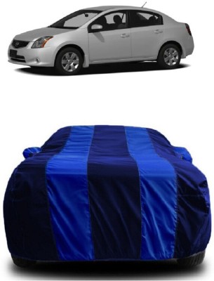 SUGASHRI Car Cover For Nissan Sentra 2.0 S (With Mirror Pockets)(Blue, Blue)