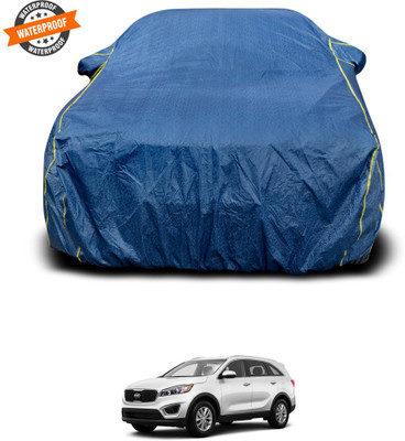 PAGORA Car Cover For Kia Sorento (With Mirror Pockets)(Blue)