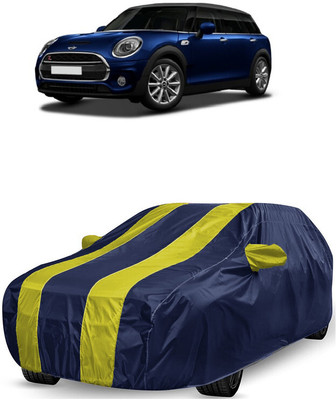 ANTOFY Car Cover For Mini Clubman Cooper S Petrol (With Mirror Pockets)(Yellow, Blue)