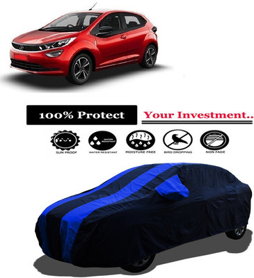 Amexride Car Cover For Tata Altroz XZ Diesel (With Mirror Pockets)(Multicolor)