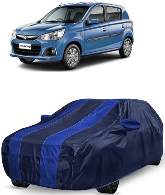 ANTOFY Car Cover For Maruti Suzuki Alto K10 0.8L 12C (With Mirror Pockets)(Blue, Blue)