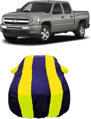 Wegather Car Cover For Chevrolet Silverado 5.7L (With Mirror Pockets)(Yellow)