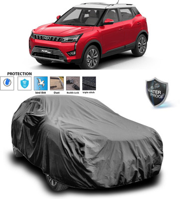 PAGORA Car Cover For Mahindra XUV 300 (With Mirror Pockets)(Grey)