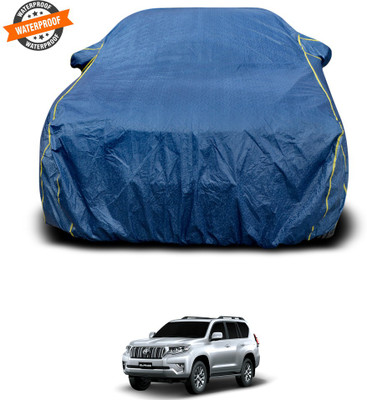 PAGORA Car Cover For Toyota Prado (With Mirror Pockets)(Blue)