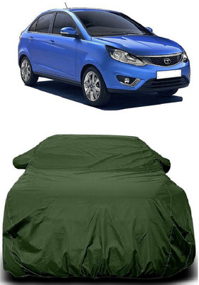 Autoprime Car Cover For Tata Zest (With Mirror Pockets)(Green)