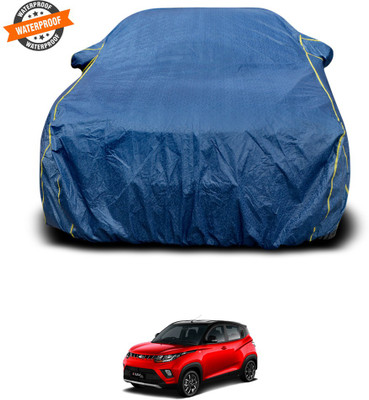 PAGORA Car Cover For Mahindra KUV100 (With Mirror Pockets)(Blue)